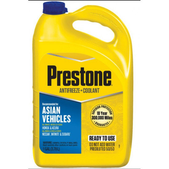سائل تبريد الردياتير بريستون 50/50 الأزرق Nissan/Honda/Subaru 1G AF6310 Prestone