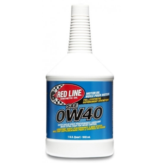 زيت ريد لاين Red Line 0W‑40 – تخليقي بالكامل عالي الأداء 946 مل زيت ريد لاين Red Line 0W‑40 – تخليقي بالكامل عالي الأداء 946 مل