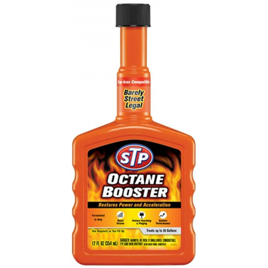 STP Octane Booster – معزز  الأوكتان لنظام الوقود اس تي بي (354 مل)