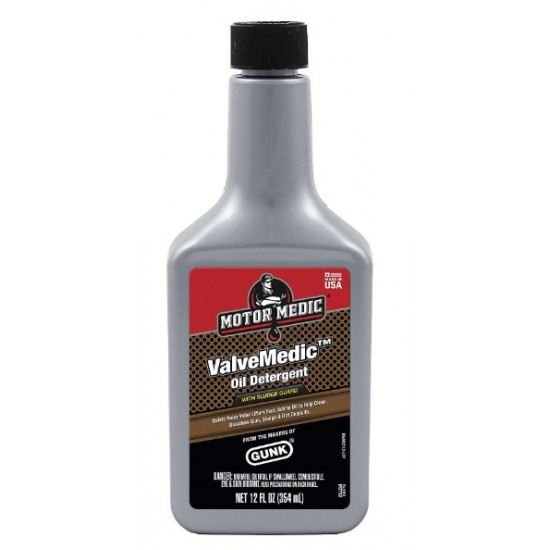 منظف الصمامات ValveMedic من Motor Medic – 354 مل لتنظيف الصمامات وكتم الضوضاء