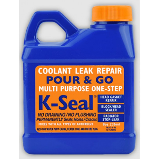 مانع تسرب الراديتر كي-سيل الدائم – 236 مل | الحل النهائي لتسربات الراديتر ووجه رأس المحرك  K-Seal Permanent Coolant Leak Repair
