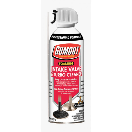 منظف رغوي جوم أوت (قاهر الكربون) صمامات السحب والتيربو من Gumout – سعة 311 جم