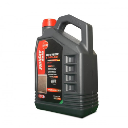 ماء الرديتر الاخضر فلويداي Fluiday - 3.78 لتر (جاهز للاستخدام بنسبة 50%)