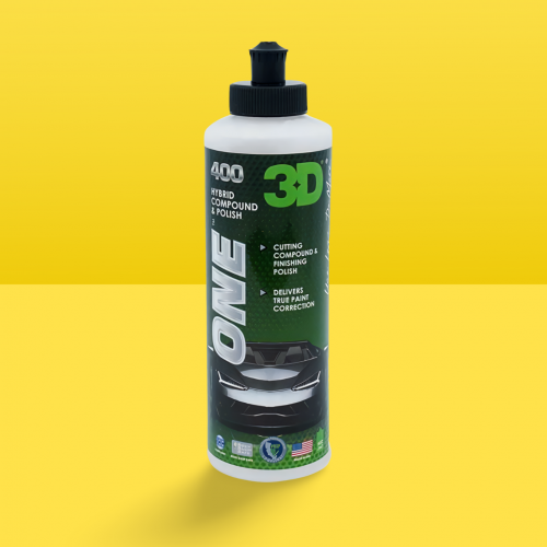 3D ONE مركب وملمع هجين، الموديل 400 - 240 مل