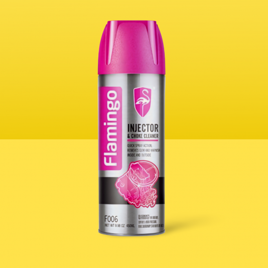 منظف البخاخ والخانق فلامنغو - 450 مل (F006S)