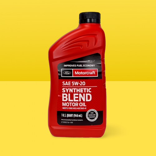 زيت محرك موتوركرافت 5W-20 Synthetic Blend Motorcraft - 1 لتر
