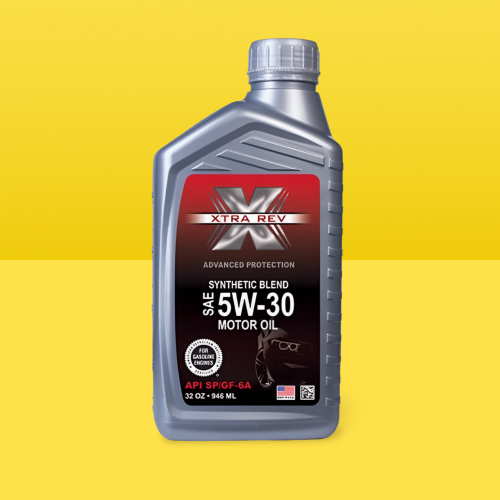 زيت اكسترا ريف المحرك Xtra Rev 5W-30 Synthetic Blend API SP - 1 لتر