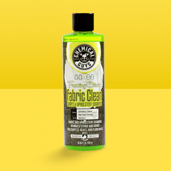 شامبو تنظيف داخلي للأقمشة برائحة الحمضيات كيميكال جايز Chemical Guys Citrus - 473 مل