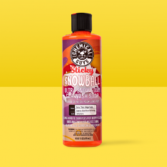 شامبو رغوة لاصقة كيميكال جايز ستكي سنوبول Chemical Guys - 473 مل