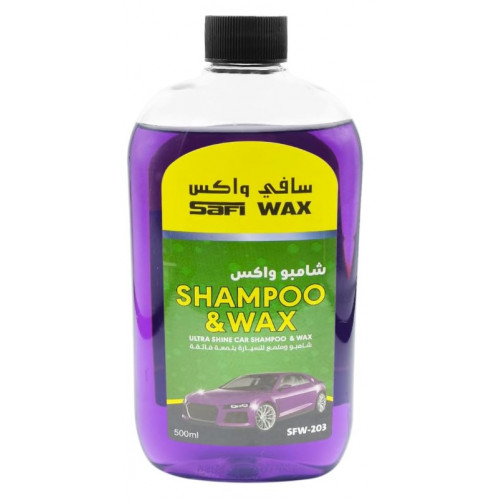 شامبو وواكس سافي واكس - 500 مل (أرجواني) Safi Wax