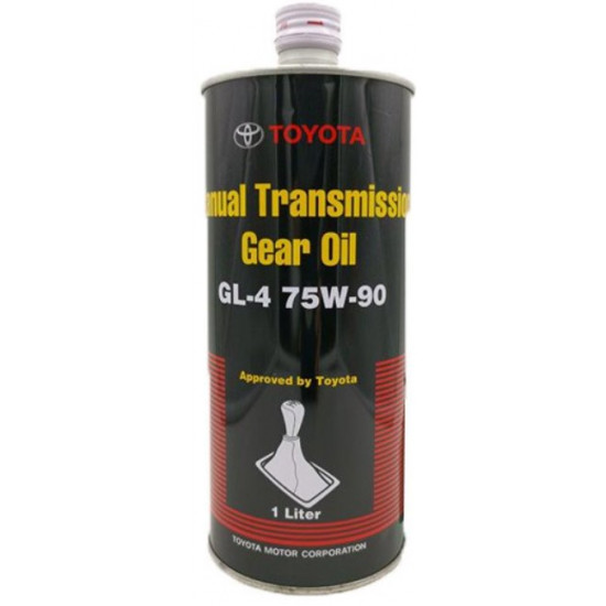 زيت ناقل الحركة اليدوي تويوتا Toyota GL-4 75W-90 1 لتر زيت ناقل الحركة اليدوي تويوتا Toyota GL-4 75W-90 1 لتر