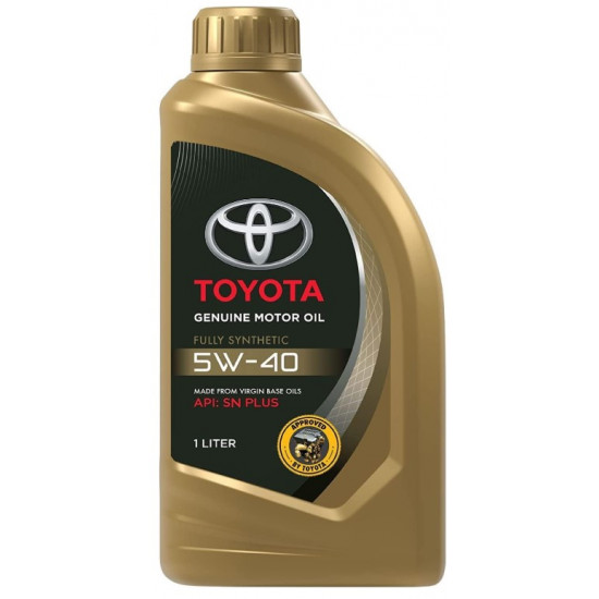 زيت محرك تويوتا 5W-40 SN سعة 1 لتر | Toyota