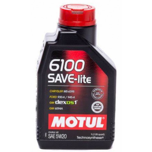 زيت المحرك موتول 6100 سيف-لايت 5W-20 – عبوة 1 لتر Motul Save-lite زيت المحرك موتول 6100 سيف-لايت 5W-20 – عبوة 1 لتر Motul Save-lite