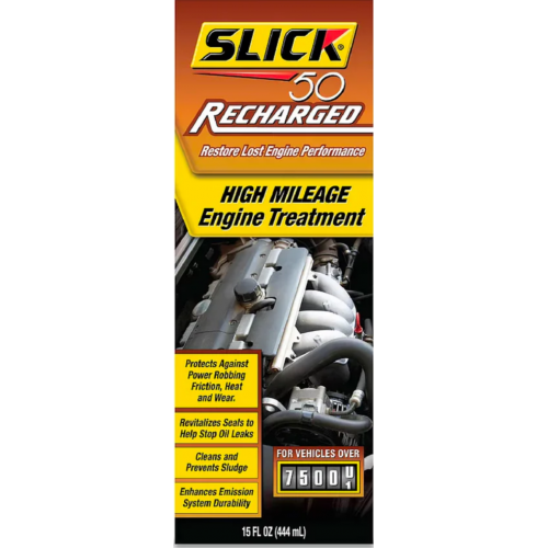 SLICK 50 سليك ٥٠ ريتشارج لمحركات المرتفعة الكيلومترات – 444 مل