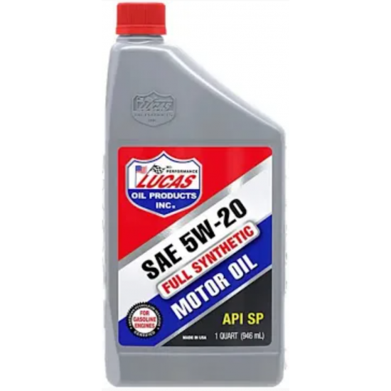 زيت لوكاس Lucas فول سينثتيك 5W‑20 – 1 كوارت – API SP