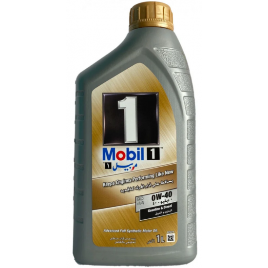 Mobil 1 FS 0W‑40 – 1 لتر – موبيل تخليقي بالكامل – API SP / DexosR
