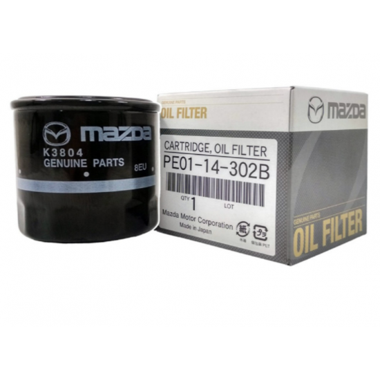 فلتر زيت مازدا PE01‑14‑302B Mazda – أصلي فلتر زيت مازدا PE01‑14‑302B Mazda – أصلي