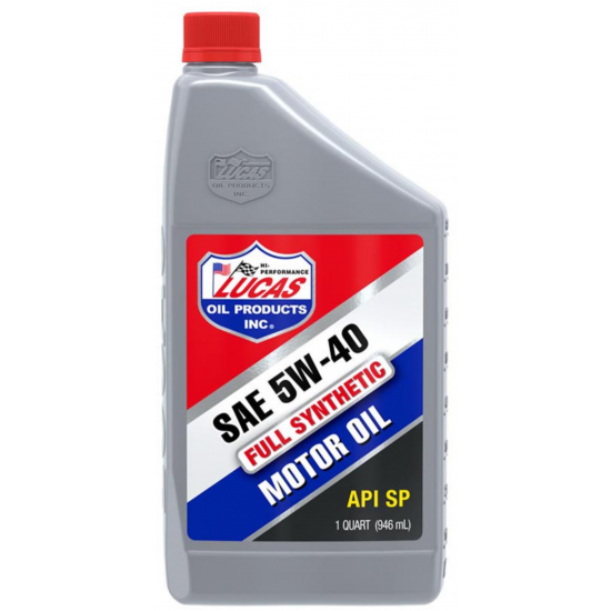 Lucas 5W-40 زيت لوكاس محرك تخليقي بالكامل – أداء فائق للمحركات الحديثة