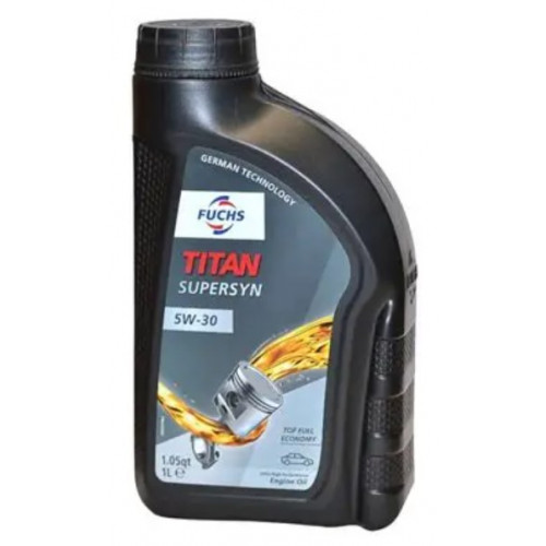 Fuchs TITAN SUPERSYN D1 SAE 5W-30 – زيت فوكس محرك تخليقي بالكامل عالي الأداء 1 لتر