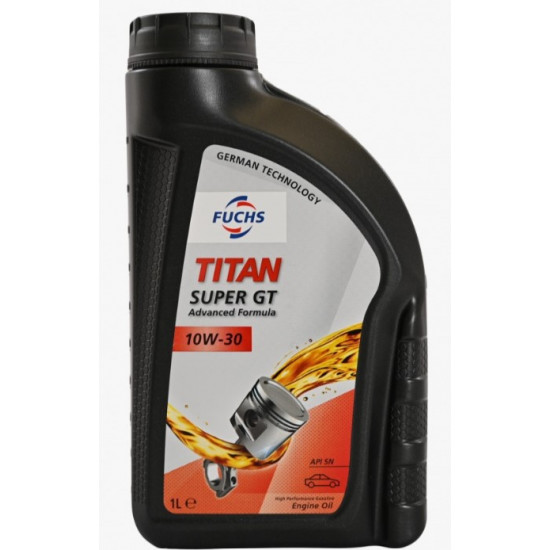 Fuchs TITAN SUPER GT SAE 10W‑30 – زيت فوكس محرك نصف تخليقي عالي الأداء 1 لتر
