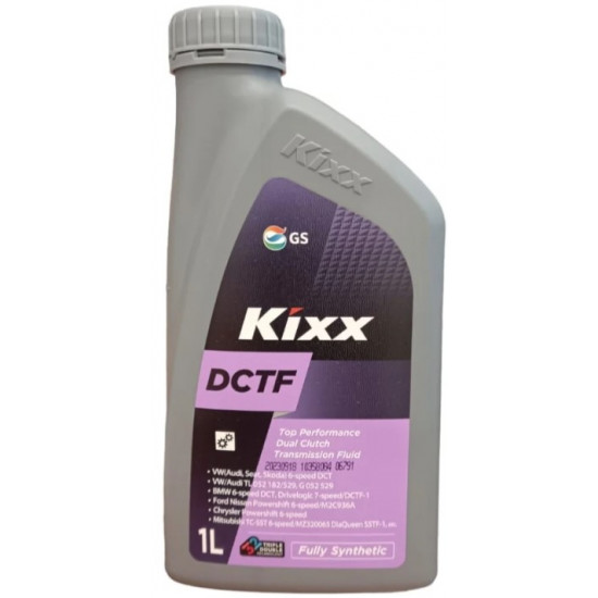 زيت كيكس دي سي تي إف – زيت ناقل حركة مزدوج القابض تخليقي بالكامل Kixx DCTF - 1 لتر