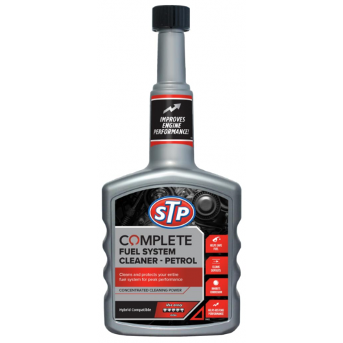 منظف نظام الوقود الكامل من اس تي بي STP – بنزين (354 مل)