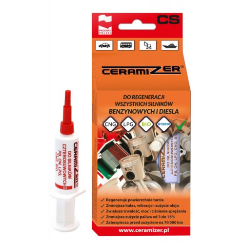 معالج زيت المحرك سيرامايزر Ceramizer CS – لمحركات 4 أشواط بدون فك