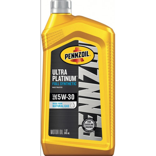 زيت المحرك الصناعي الكامل بنزويل Pennzoil Ultra Platinum 5W-30 – (946 مل) زيت المحرك الصناعي الكامل بنزويل Pennzoil Ultra Platinum 5W-30 – (946 مل)