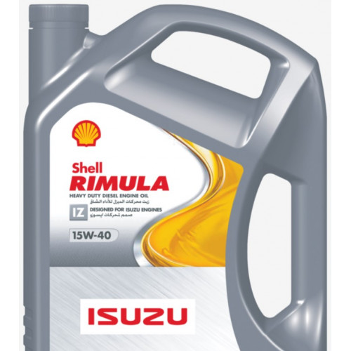 زيت محركات الديزل بتقنية صناعية شل ريمولا Shell IZ 15W-40 – سعة 4 لتر