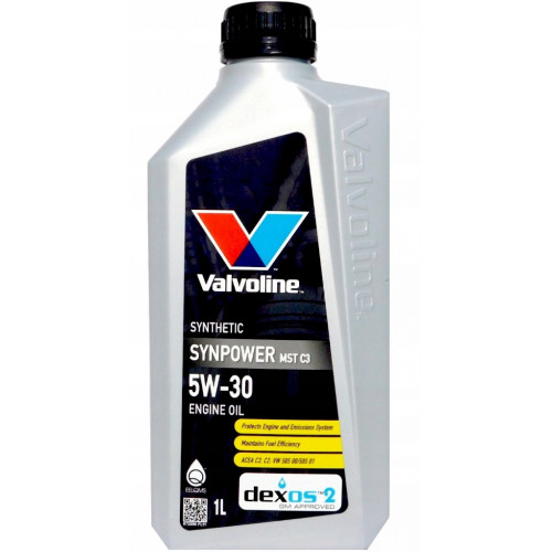 زيت المحرك التخليقي بالكامل فالفولين SynPower 5W-30 MST C3 Valvoline – 1 لتر