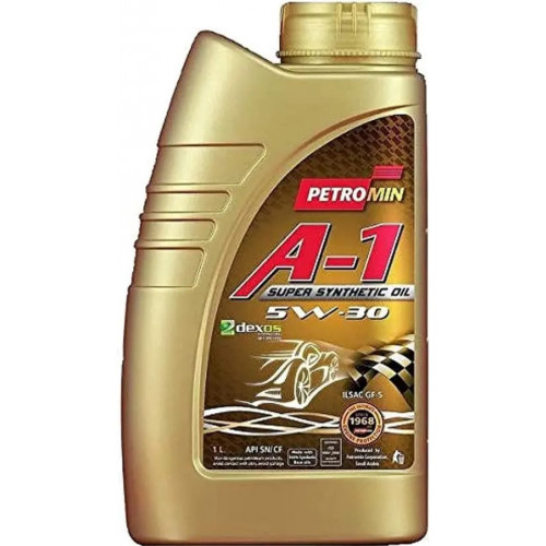 زيت المحرك تخليقي بالكامل بترومين A1 5W-30 Petromin – 1 لتر
