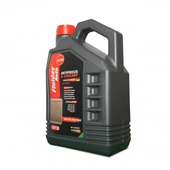 ماء الرديتر الاخضر فلويداي Fluiday - 3.78 لتر (جاهز للاستخدام بنسبة 50%) ماء الرديتر الاخضر فلويداي Fluiday - 3.78 لتر (جاهز للاستخدام بنسبة 50%)