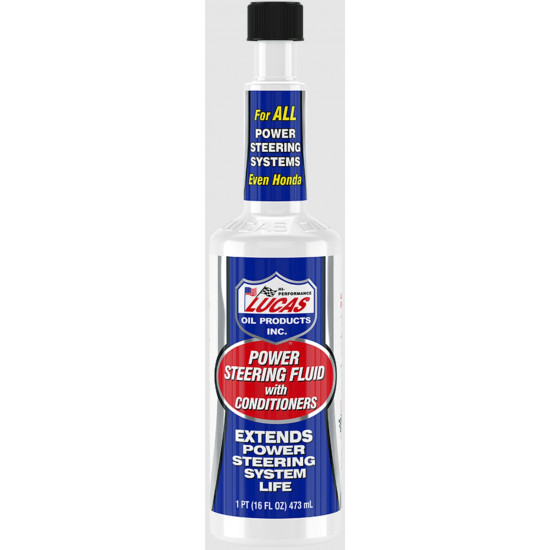 زيت الباور دركسون لوكاس مع ملطف – Lucas Power Steering Fluid with Conditioners – سعة 473 مل