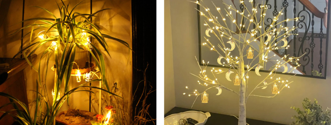 أشجار الزينة الصناعية في الديكور الرمضاني والمناسبات أشجار الزينة الصناعية في الديكور الرمضاني والمناسبات