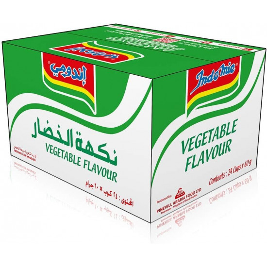 اندومى خضار كوب 60جرام *24 حبة (كرتون)