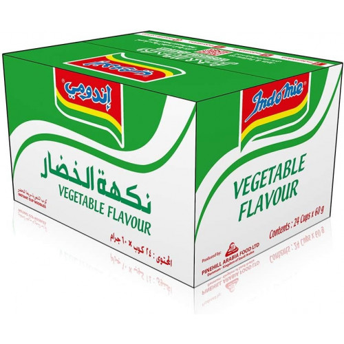 اندومى خضار كوب 60جرام *6 حبة (نصف درزن)