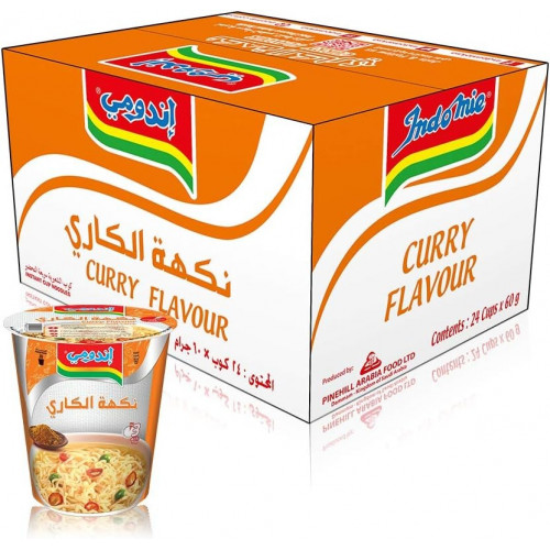 اندومى كارى كوب *60جرام *6 حبة (نصف درزن)
