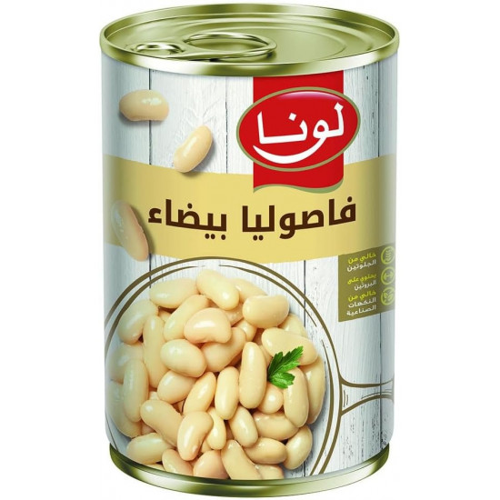 فاصوليا بيضاء لونا 380 جرام *6 حبة (نصف درزن)