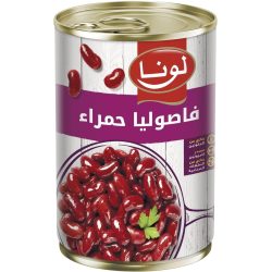 فاصوليا حمراء كدني لونا 380 جرام *24 حبة (كرتون)