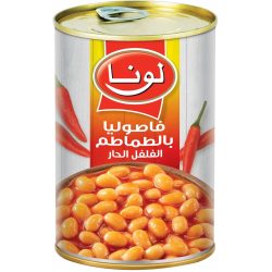 فاصوليا طماطم لونا فلفل 380 جرام *24 حبة (كرتون)