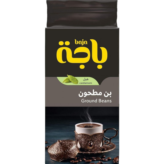 قهوة باجة تركية بالهيل 400 جرام *6 حبة (كرتون)