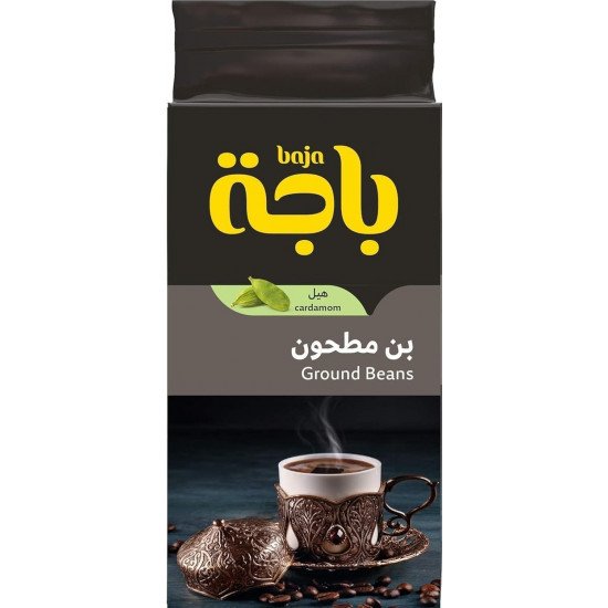 قهوة باجة تركية بالهيل 400 جرام *3 حبة (نصف كرتون)