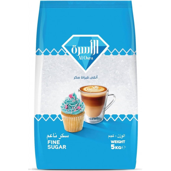 سكر الاسرة 5 كيلو *2 حبة (نصف كرتون)