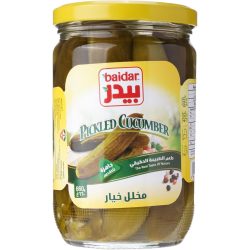 مخلل خيار بيدر   660 جرام *12 حبة (كرتون)