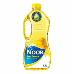 NOOR SUNFLOWER OIL 2*1.5+500 ML *3pcs (half cartoon)