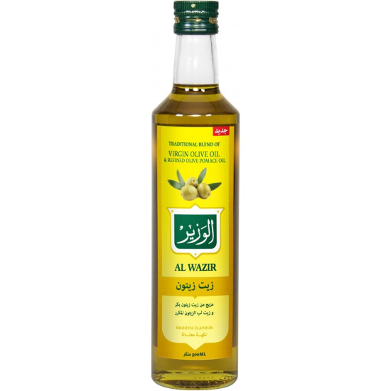 زيت زيتون الوزير 500 مل*6 حبة (نصف كرتون)