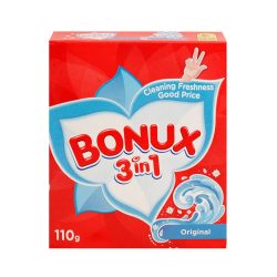 BONUX POWDER SOAP 72pcs*110 GM (cartoon)