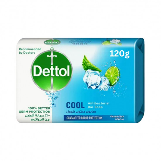 صابون ديتول كوول قوالب 120 جرام *6 حبة (نصف درزن) 