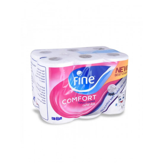 ماكسي رول حمام فاين 12 رول* 6 حبة (نصف كرتون)