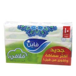 FINE FLUFFY TISSUES 5PCS*130 (cartoon)
